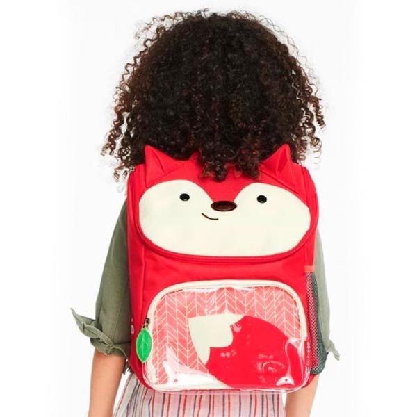 Ghiozdan pentru copii Skip Hop Zoo Red Red photo 5