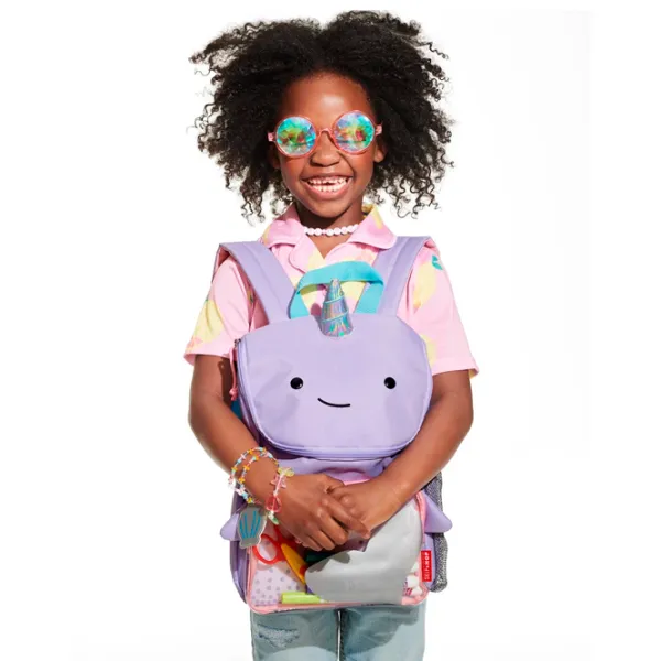 Ghiozdan pentru copii Skip Hop Zoo Purple White Purple photo 5