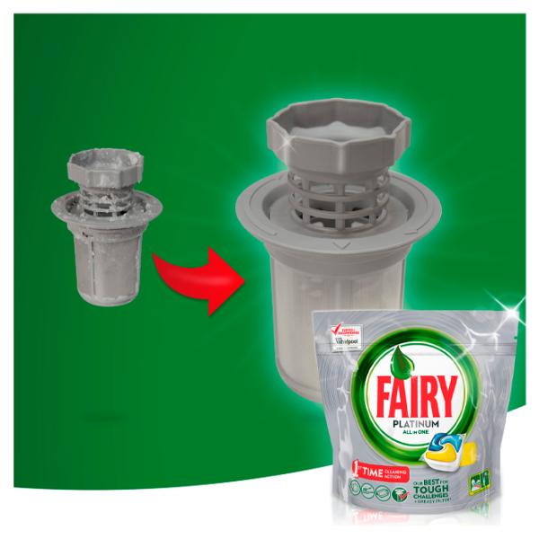 Средство для посудомоечных машин Fairy Platinum All in One  photo 2 Средство для посудомоечных машин Fairy Platinum All in One  photo 2