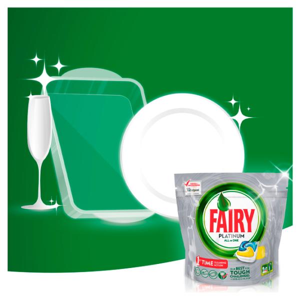 Средство для посудомоечных машин Fairy Platinum All in One  photo 8 Средство для посудомоечных машин Fairy Platinum All in One  photo 8