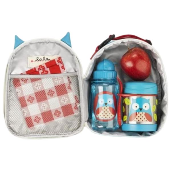 Сумка для ланча Skip Hop Zoo Owl (1053786) Красный Синий photo 3