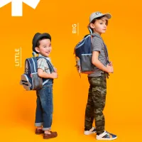 Ghiozdan pentru copii Skip Hop Spark Blue Gray Blue photo 6