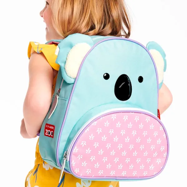 Ghiozdan pentru copii Skip Hop Zoo Blue Pink Blue photo 3