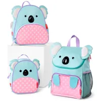 Ghiozdan pentru copii Skip Hop Zoo Blue Pink Blue photo 4