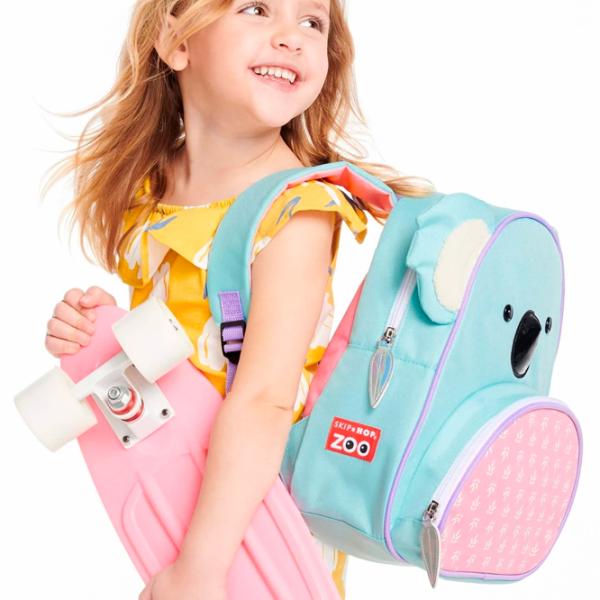 Ghiozdan pentru copii Skip Hop Zoo Blue Pink Blue photo 5