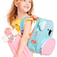 Ghiozdan pentru copii Skip Hop Zoo Blue Pink Blue photo 5
