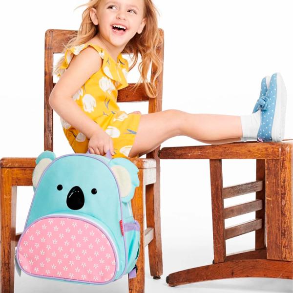 Ghiozdan pentru copii Skip Hop Zoo Blue Pink Blue photo 6