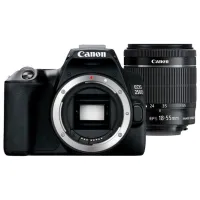 Cameră foto Canon EOS 250D + EF-S 18-55mm F4-5.6 IS STM Kit CMOS/ Black photo 5