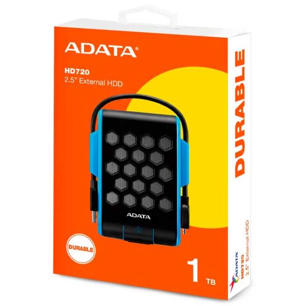 Внешний HDD HDD ADATA HD720 1 ТБ Черный photo 3