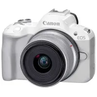 Cameră foto Canon EOS R50 RF-S 18-45 f/ 4.5-6.3 IS STM Kit CMOS/ White photo 2