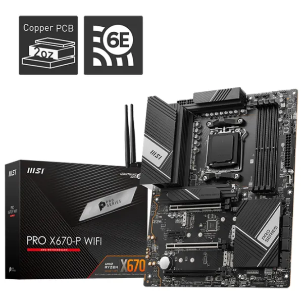 Материнская плата MSI PRO X670-P WIFI ATX/ AMD X670-P photo 4