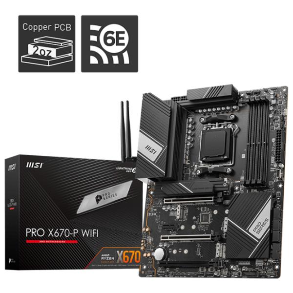 Материнская плата MSI PRO X670-P WIFI ATX/ AMD X670-P photo 4
