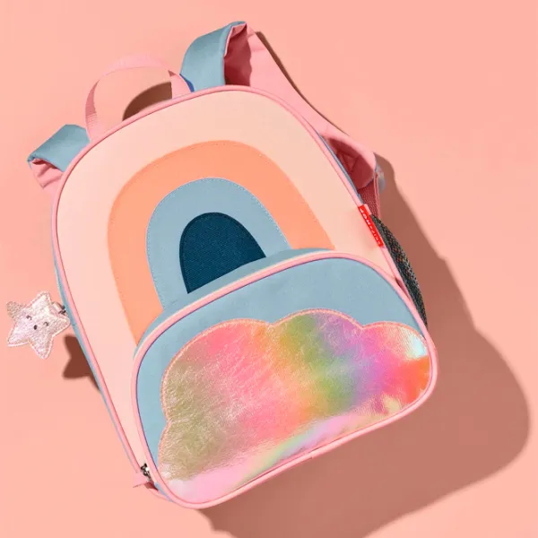 Ghiozdan pentru copii Skip Hop Spark Blue Peach Blue photo 3