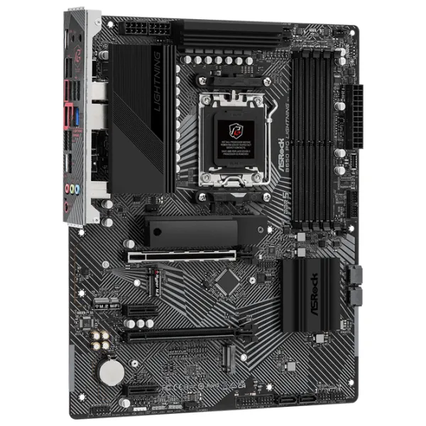 Placă de bază ASRock B650M PG LIGHTNING mATX/ AMD B650M photo 2