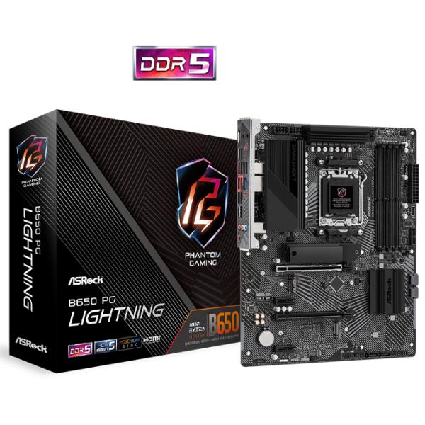 Placă de bază ASRock B650M PG LIGHTNING mATX/ AMD B650M photo 5