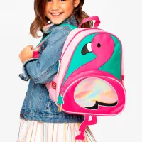 Ghiozdan pentru copii Skip Hop Zoo Pink Green Pink photo 2
