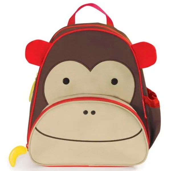 Ghiozdan pentru copii Skip Hop Zoo Brown Red Brown photo 2