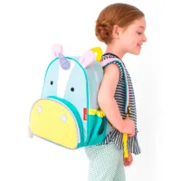 Ghiozdan pentru copii Skip Hop Zoo Blue Yellow Blue photo 3
