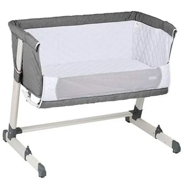 Pat pentru copii BabyGo Co-sleeperul Together () 0 luni -/ Gray photo 2