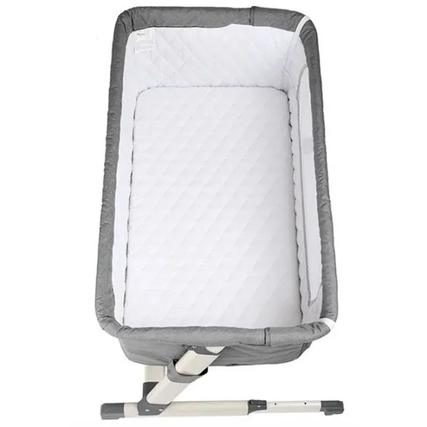 Pat pentru copii BabyGo Co-sleeperul Together () 0 luni -/ Gray photo 4