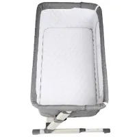 Pat pentru copii BabyGo Co-sleeperul Together () 0 luni -/ Gray photo 4