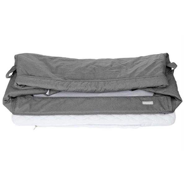 Pat pentru copii BabyGo Co-sleeperul Together () 0 luni -/ Gray photo 6