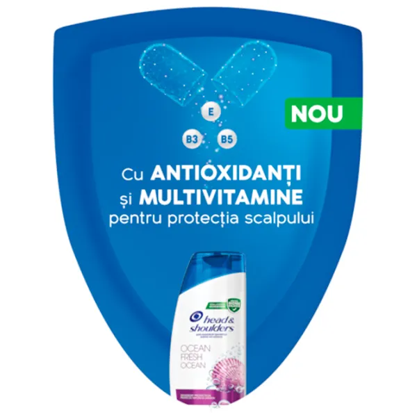Șampon Head & Shoulders Ocean Fresh 400 ml photo 6