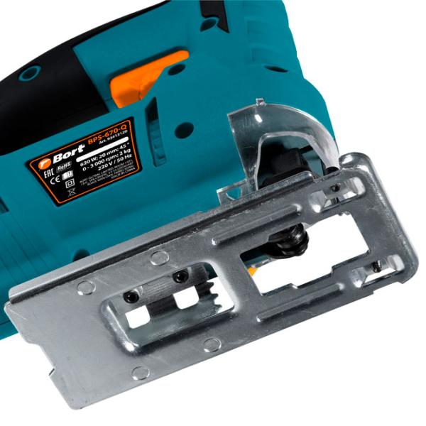 Fierăstrău pentru decupat Bort BPS-670-Q 20 mm/ Blue photo 3