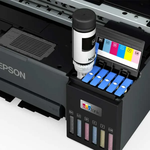 Imprimantă Epson EcoTank L8050 Inkjet / Color / Black photo 3
