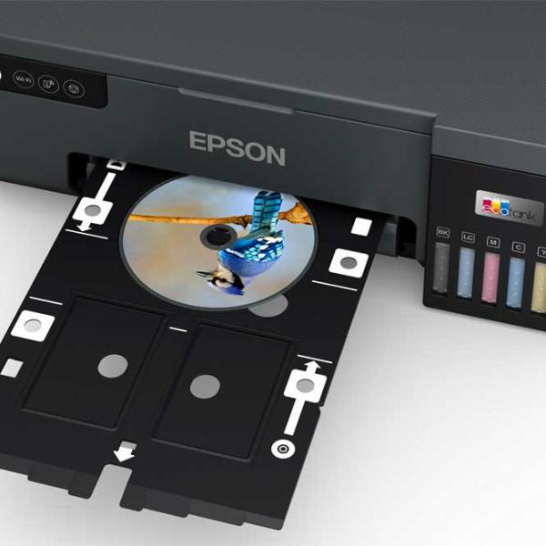 Imprimantă Epson EcoTank L8050 Inkjet / Color / Black photo 5