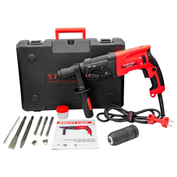 Ciocan rotopercutor Start Pro SRH-1300 DFR 1300 W/ Red photo 4