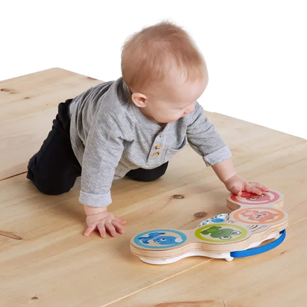 Музыкальная игрушка Baby Einstein Magic Touch Drum 074451116504 12+/ Крем photo 2