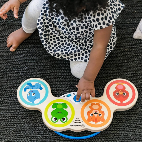 Музыкальная игрушка Baby Einstein Magic Touch Drum 074451116504 12+/ Крем photo 3