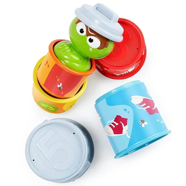 Joc educativ Bright Starts Oscar și jucăriile sale distractive 074451120785 0.3+/ Multicolor photo 2