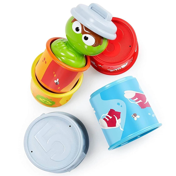 Joc educativ Bright Starts Oscar și jucăriile sale distractive 074451120785 0.3+/ Multicolor photo 2