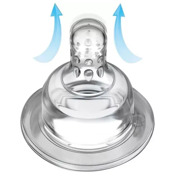 Tetină pentru biberon Lovi 18/ 754 Dynamic Variable Flow Unisex/ Transparent photo 2