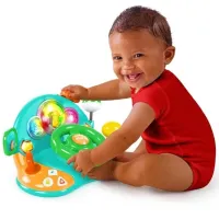 Интерактивная игрушка Bright Starts Lights & Colors Driver™ 30074451521781 0.6+/ Бирюзовый photo 2