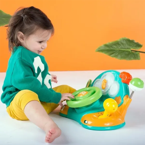 Jucărie interactivă Bright Starts Lights & Colors Driver™ 30074451521781 0.6+/ Turquoise photo 3