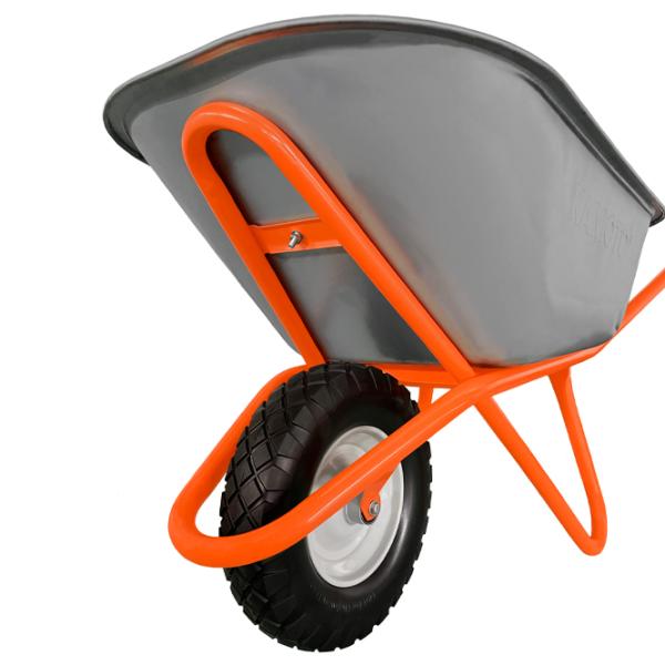Roabă Clasică Kamoto WB 100 100 l/ Silver photo 4