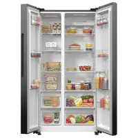 Frigider Gorenje NRR9185DABXL Side by Side 550 l / 178.6 cm / Black photo 4