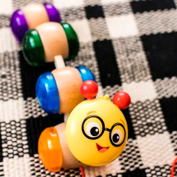 Игрушка каталка Hape Baby Einstein Inch Along Cal 11655 12+ photo 2