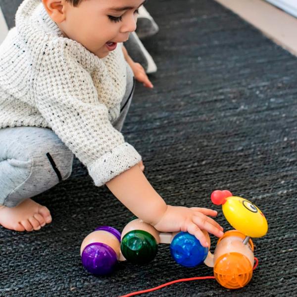 Игрушка каталка Hape Baby Einstein Inch Along Cal 11655 12+ photo 4