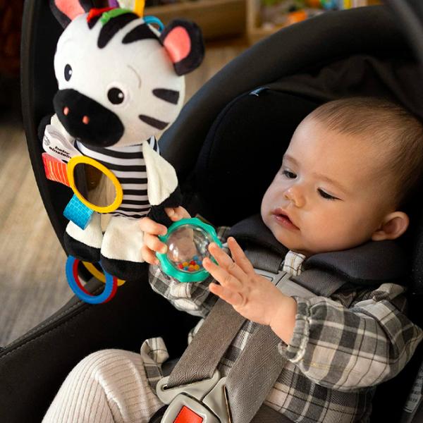 Мягкая игрушка Baby Einstein Ухмыляющаяся зебра 12793 0+/ Белый photo 4