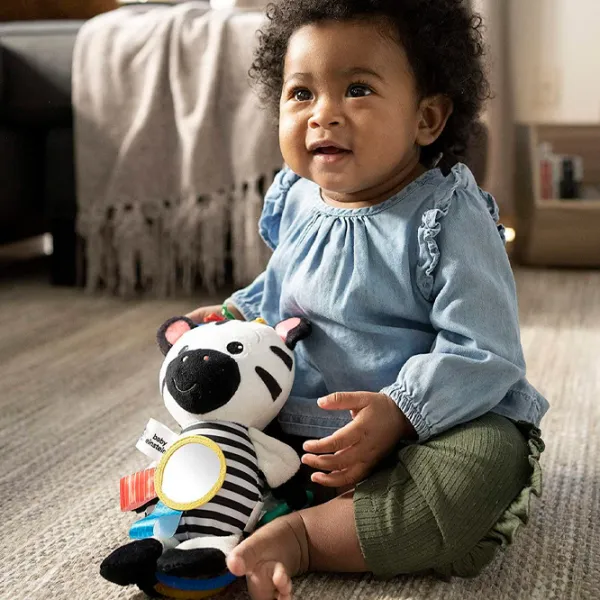 Мягкая игрушка Baby Einstein Ухмыляющаяся зебра 12793 0+/ Белый photo 5