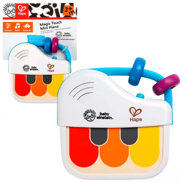 Музыкальная игрушка Hape Baby Einstein Магическое мини-пианино 12008 0.3+/ Белый photo 3