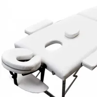 Masă de masaj Zenet 1044 L/M White photo 2