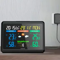 Stație meteorologică Hama Color 185861 Black photo 4