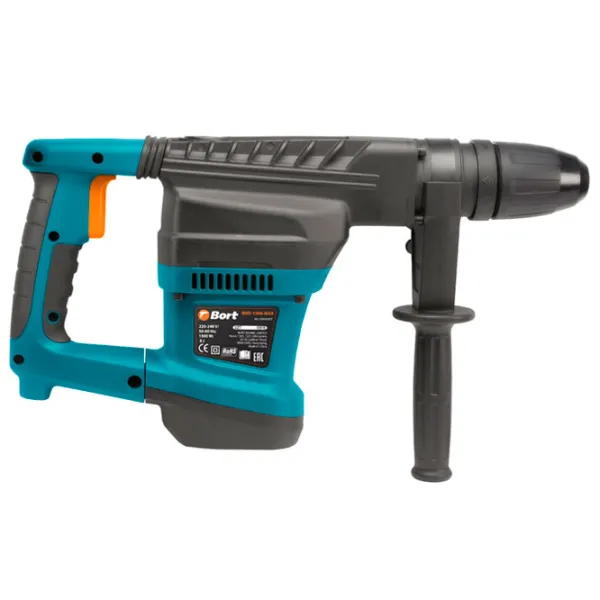 Ciocan rotopercutor Bort BHD-1500-MAX 1500 W / Blue photo 2