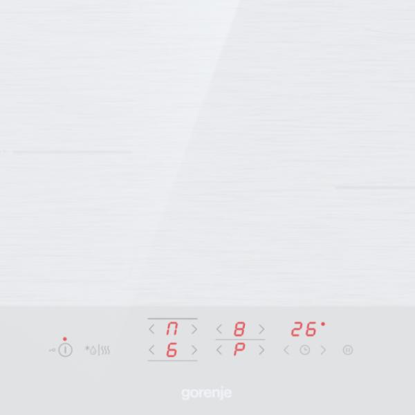 Plită încorporabilă cu inducție Gorenje IT643SYW7 Vitroceramică/ White photo 5