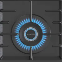 Plită încorporabilă pe gaz Gorenje GKTW641SYB Sticlă călită/ Black photo 4